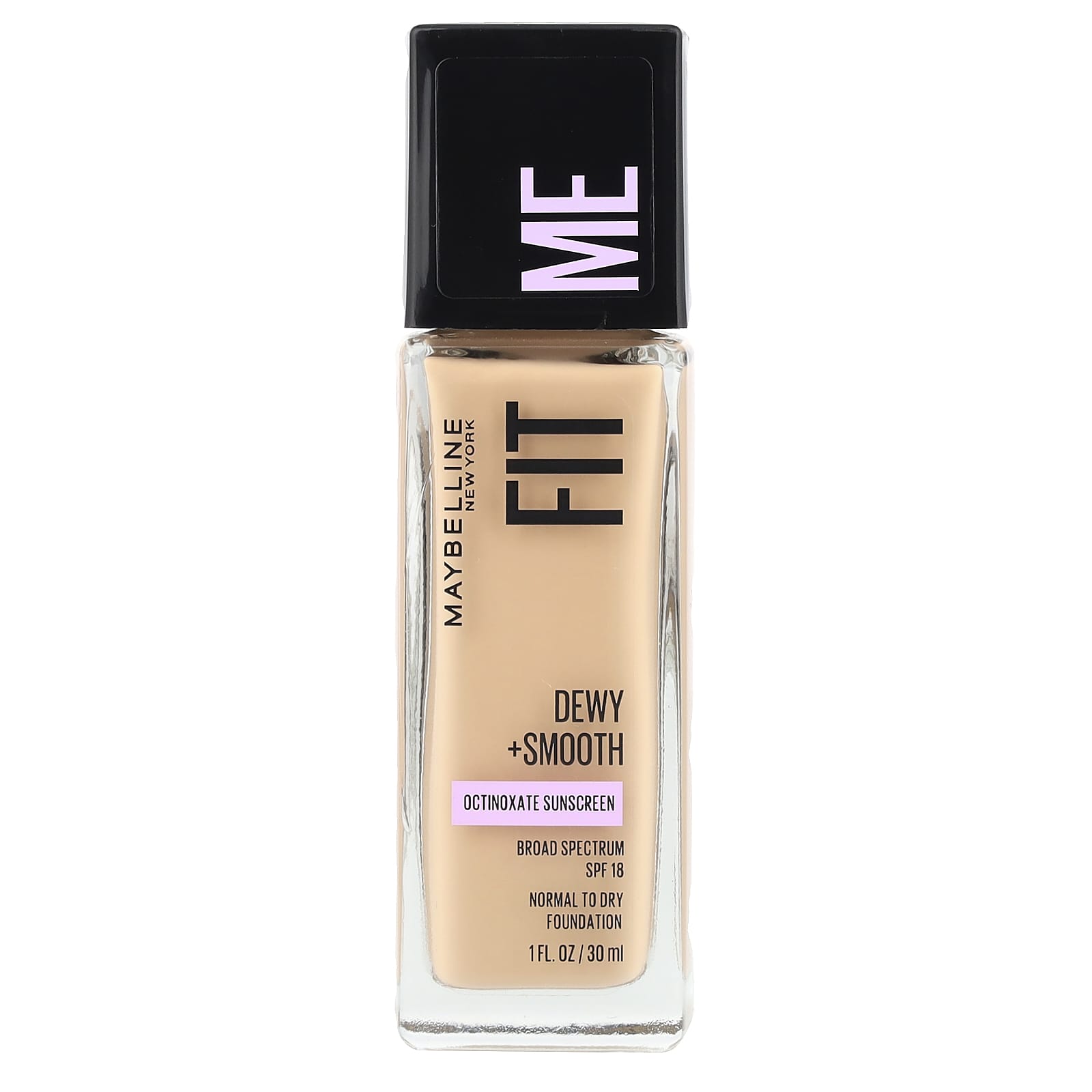 Fit Me Dewy Smooth Foundation SPF 18 120 Classic Ivory 1 fl oz 30 ml