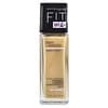 Maybelline, Fit Me, Dewy + Smooth, Base suavizante e hidratante, 220 Natural Beige (beige natural), 30 ml (1 oz. líq.)