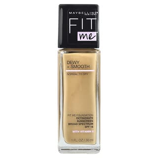 Maybelline, Fit Me, Dewy + Smooth 파운데이션, 220 내추럴 베이지, 30ml(1fl oz)