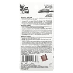 Maybelline, Lash Sensational Mascara, 253 Blackest Black, 0.32 fl oz (9.5 ml)