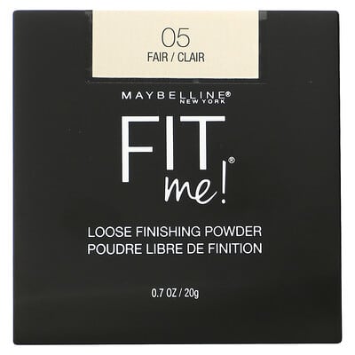 Maybelline,FitMe,LooseFinishingPowder,05Fair,0.7oz(20g)