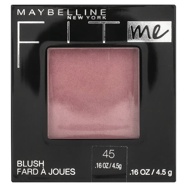 Maybelline, 핏 미, 블러셔, 45 플럼, 4.5g(0.16oz)