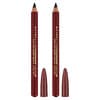 Expert Wear ، Twin Eye & Brow ، 101 لون أسود مخملي ، 2 قلم ، 0.03 أونصة (900 ملجم) لكل قلم