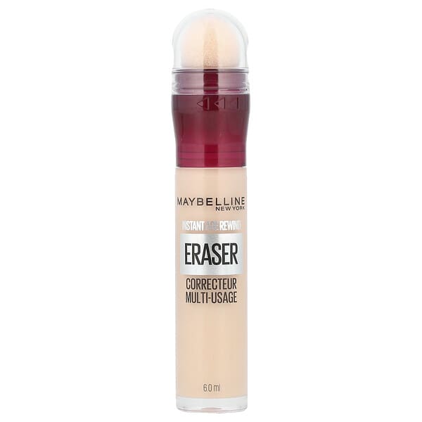 Maybelline, Instant Age Rewind, 이레이저, 다용도 컨실러, 100 아이보리, 6ml(0.2fl oz)