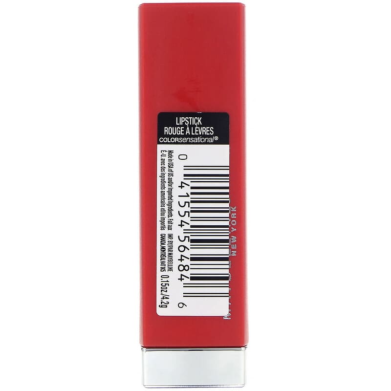 Maybelline Color Sensational Made For All Lipstick 382 Red For Me