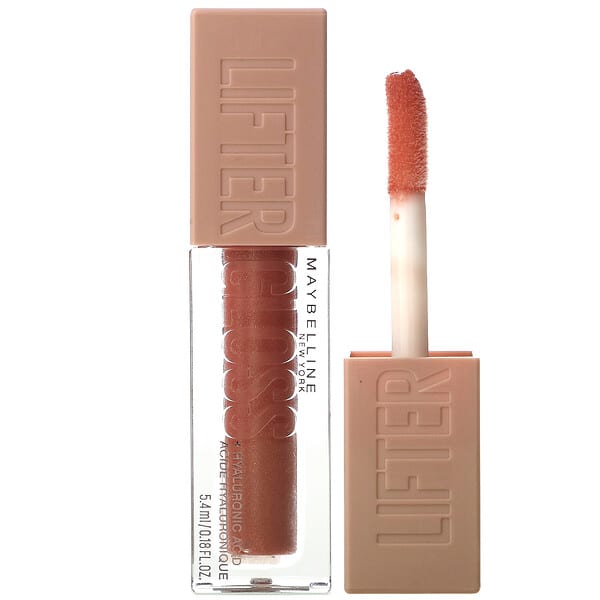 Maybelline, Lifter Gloss with Hyaluronic Acid, 009 Topaz, 0.18 fl oz (5.4 ml)