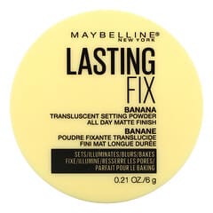 Maybelline, Lasting Fix, Translucent Setting Powder, Banana, 0.21 oz (6 g) (Discontinued Item) 