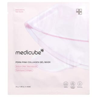 Medicube, PDRN 粉膠原蛋白凝膠美容面膜，1 片，0.98 盎司（28 克）