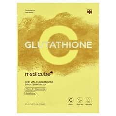 Deep Vita C Glutathione Brightening Beauty Mask, 1 Sheet, 0.91 fl oz (27 ml)