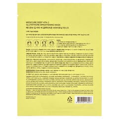 Deep Vita C Glutathione Brightening Beauty Mask, 1 Sheet, 0.91 fl oz (27 ml)