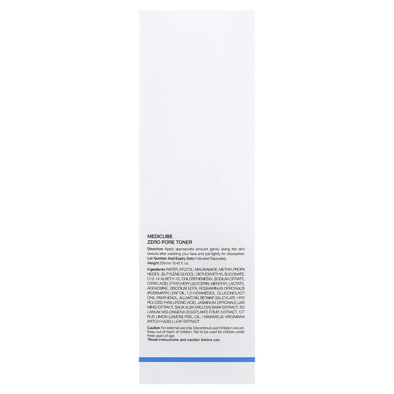 Tônico Zero para Poros, 250 ml (8,45 fl oz)