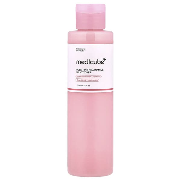 Medicube, PDRN 핑크 나이아신아마이드 밀키 토너, 150ml(5.07fl oz)