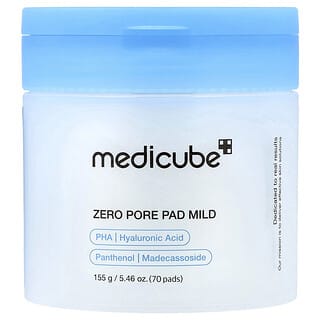 Medicube, Zero Pore Pad Mild, 70 Discos, 155 g (5,46 oz)