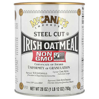 McCann's Irish Oatmeal‏, ®Irish Oatmeal מבית Steel Cut, ‏793 גרם (28 אונקיות)