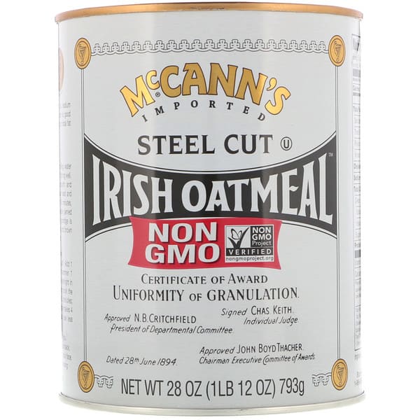 McCann's Irish Oatmeal, スティールカットオートミール, 28 oz (793 g)