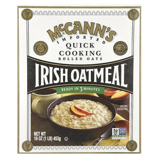 McCann's Irish Oatmeal, Quick Cooking Rolled Oats, 16 oz (453 g)