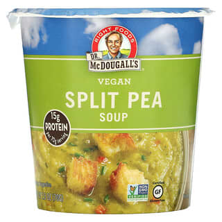 Dr. McDougall's, حساء البازلاء النباتية ، 2.5 أونصة (70 جم)