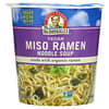 Dr. McDougall's, Vegan Miso Ramen Noodle Soup, 1.9 oz (53 g)