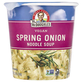 Dr. McDougall's, Sopa de fideos vegana con cebolleta, 53 g (1,9 oz)