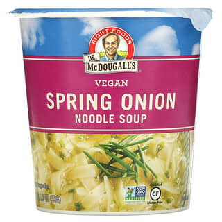 Dr. McDougall's, حساء البصل الأخضر النباتي ، 1.9 أونصة (53 جم)