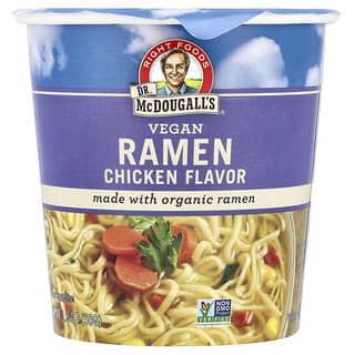 Dr. McDougall's, Ramen, Hⁿhnchenaroma, 1,8 oz (50 g)