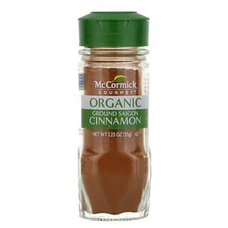 McCormick Gourmet, Organic, Молотая сайгонская корица, 1,25 унции (35 г)