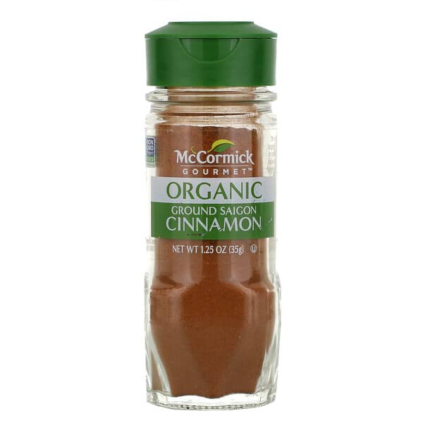 McCormick Gourmet, Organic, Ground Saigon Cinnamon, 1.25 Oz (35 G)