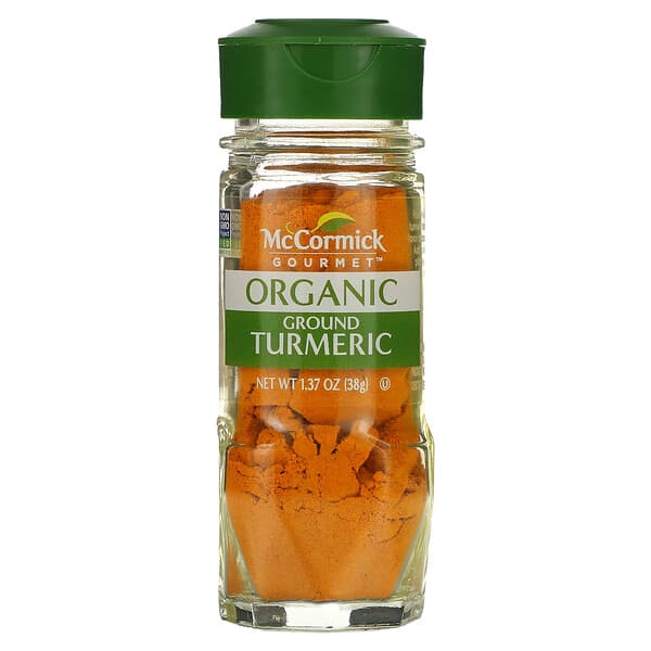 McCormick Gourmet, Organic® 研磨薑黃粉，1.37 盎司（38 克）