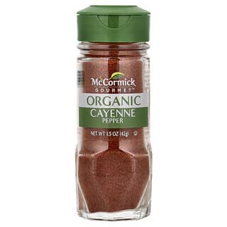 McCormick Gourmet, 유기농카이엔고추, 42g(1.5oz)