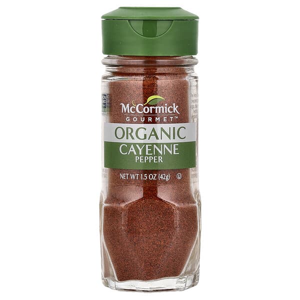 McCormick Gourmet, Organic Cayenne Pepper, 1.5 oz (42 g)