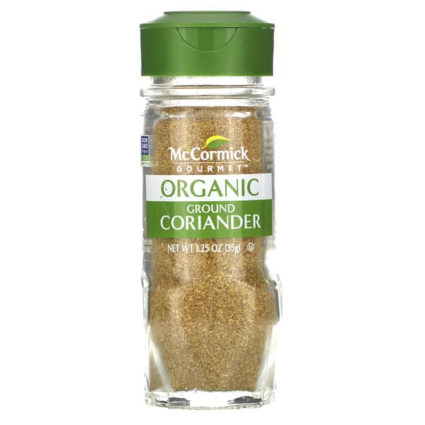 McCormick Gourmet‏, Organic, Ground Coriander, 1.25 oz (35 g)
