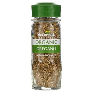 McCormick Gourmet, Organic, Oregano, 0.5 oz (14 g)