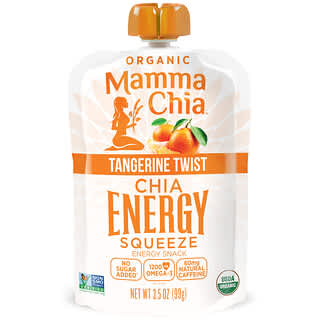 Mamma Chia, Organic Chia Energy Squeeze, Tangerine Twist, 3.5 oz (99 g)
