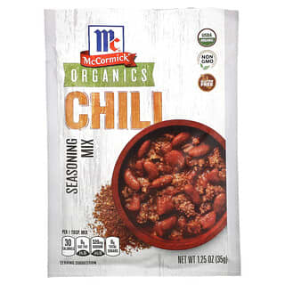McCormick, Organic Seasoning Mix, Chili, 1.25 oz (35 g)