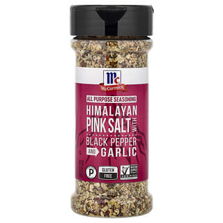 McCormick, All Purpose Seasoning, Himalayan Pink Salt with Black Pepper and Garlic, 6.5 oz (184 g)