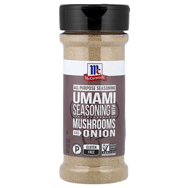 McCormick, 다목적 시즈닝, Umami 시즈닝, 버섯 및 양파 함유, 130g(4.59oz)