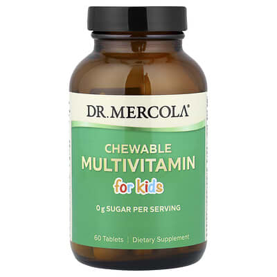 Dr. Mercola, Chewable Multivitamin for Kids, 60 Tablets