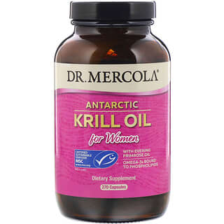 Dr. Mercola, 女性南极磷虾油，270 粒胶囊