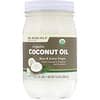 Organic Raw & Extra Virgin Coconut Oil, 13.6 oz (385.5 g)
