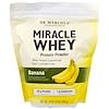 超级保健品 Miracle Whey, 蛋白粉，香蕉口味，1磅（454克）