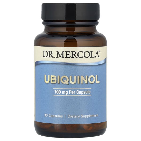 Dr. Mercola Ubiquinol, 100 mg, 30 Capsules