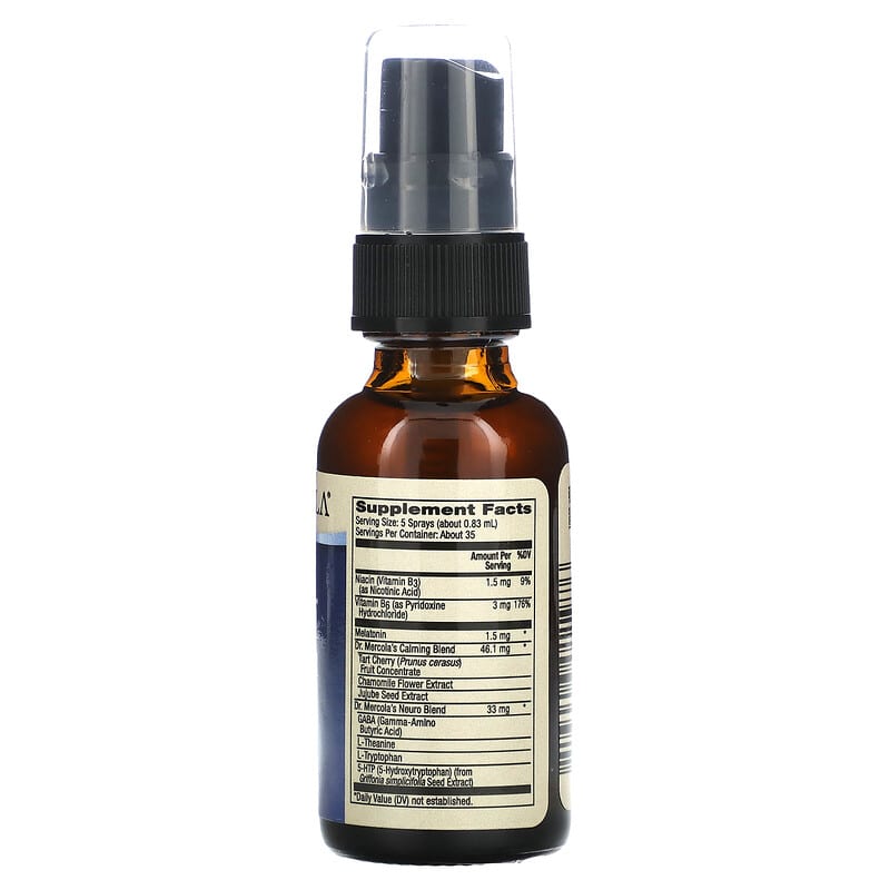 Купить Dr. Mercola, Поддержка сна с мелатонином, натуральный малиновый вкус, 25 мл