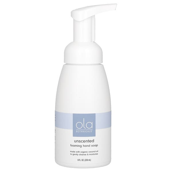 Dr. Mercola, Ola Botanicals, 포밍 핸드 솝, 무향, 236ml(8fl oz)