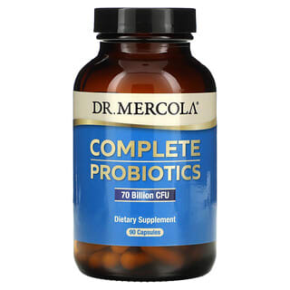Dr. Mercola, Комплексные пробиотики, 70 млрд КОЕ, 90 капсул