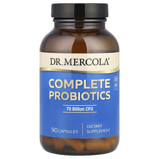 Dr. Mercola‏, פרוביוטיקה מלאה, 90 כמוסות