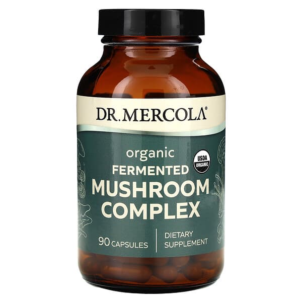 Organic Fermented Mushroom Complex, 90 Capsules