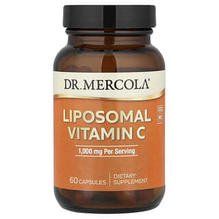 Dr. Mercola, Vitamina C liposomal, 60 cápsulas (500 mg por cápsula)
