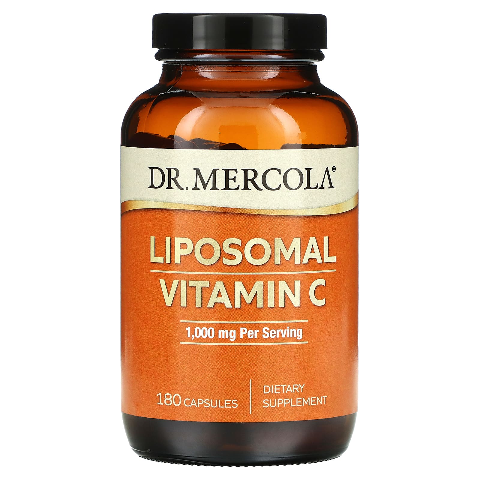 Kritiek Bergbeklimmer koppeling Dr. Mercola, Liposomal Vitamin C, 500 mg, 180 Capsules