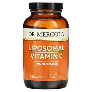 Dr. Mercola, Vitamine C liposomale, 500 mg, 180 capsules