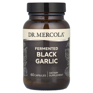 Dr. Mercola, Fermented Black Garlic, 60 Capsules